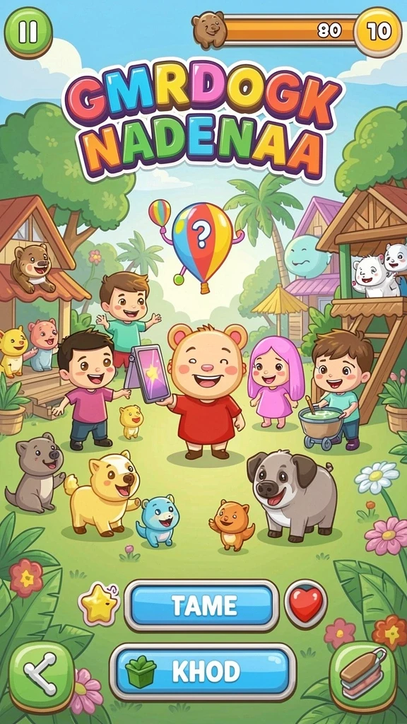 Karakter-karakter unik dengan kemampuan khusus.