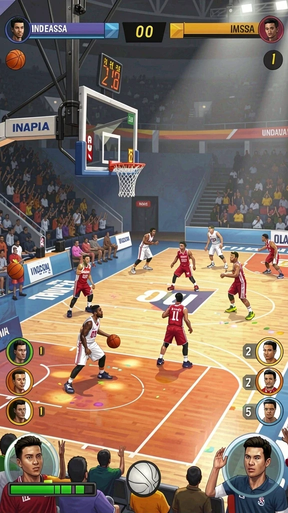 Tampilan menarik dan interaktif dari gameplay 7SVIP.