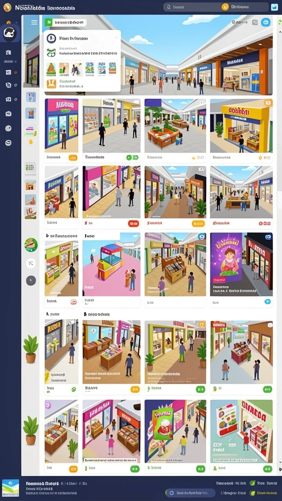 Tampilan awal aplikasi yang menarik dan user-friendly.