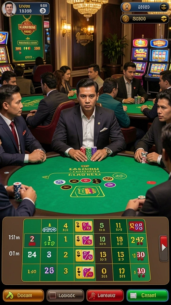 Tangkapan layar memperlihatkan grafis menawan dari lingkungan game.