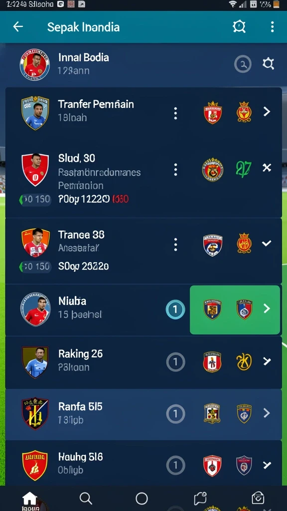 Beragam opsi taruhan olahraga yang lengkap.