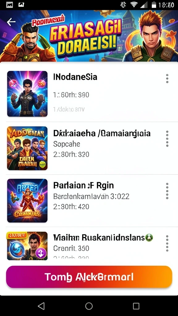 Tampilan antarmuka pengguna yang menarik dan intuitif.