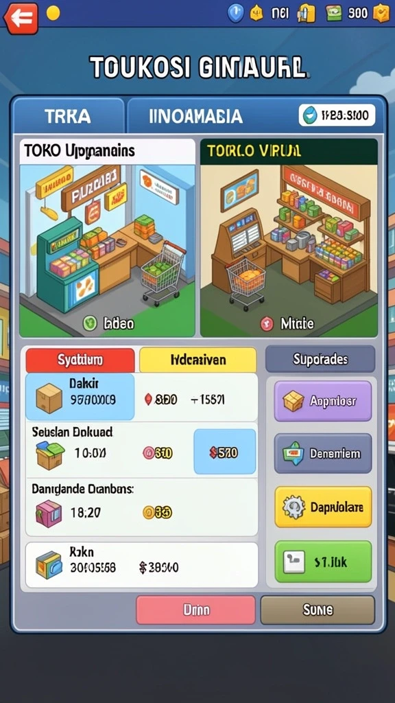 Fitur multiplayer yang memungkinkan bertanding dengan teman.