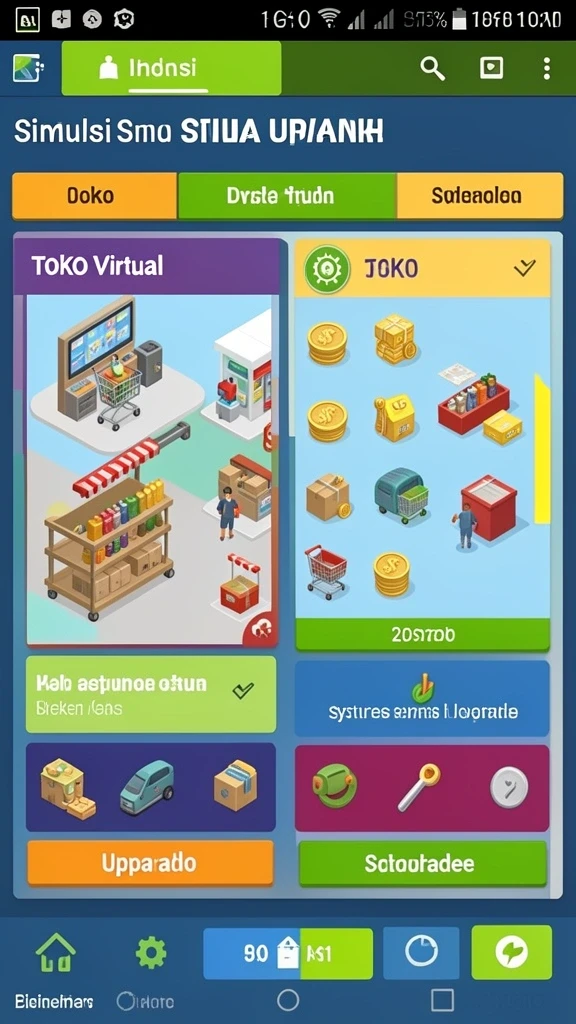 Screenshot dari tampilan antarmuka BOSKU33 yang menarik.