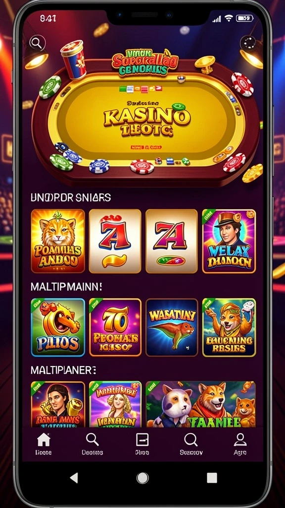 Screenshot menampilkan antarmuka permainan yang menarik.