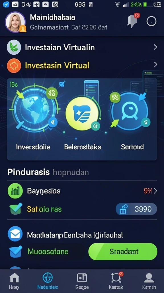 Tampilan antarmuka yang intuitif dan mudah digunakan.