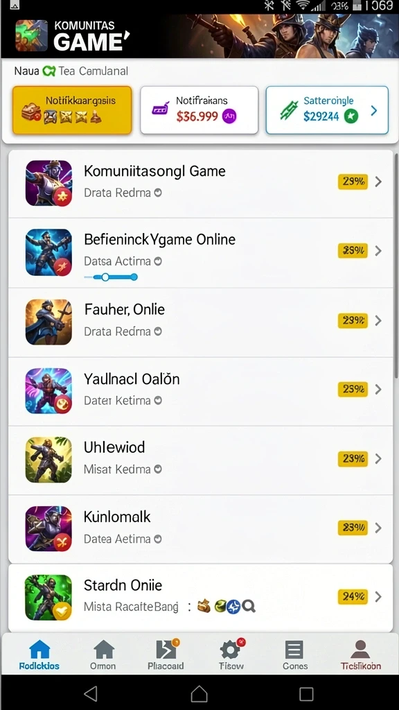Tangkapan layar memperlihatkan fitur multiplayer yang seru.