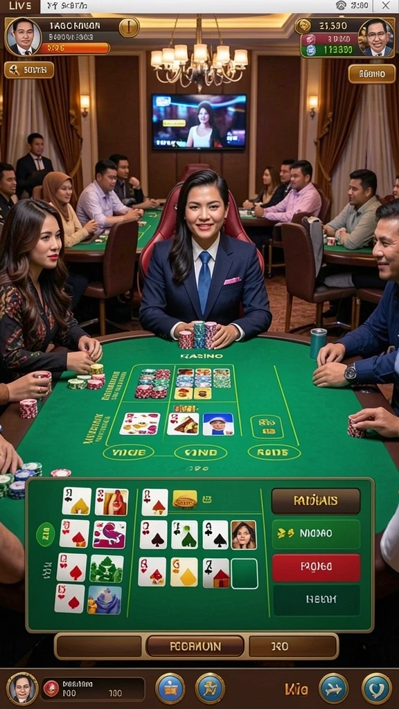 Tampilan antarmuka yang menarik dan modern.