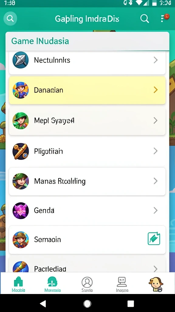 Karakter unik dengan kemampuan spesial yang berbeda.