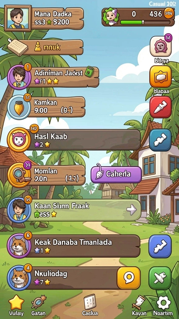 Mode permainan kompetitif yang seru dan menantang.