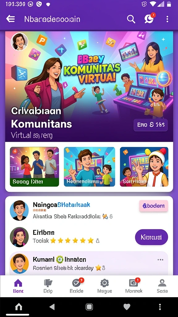 Tampilan awal aplikasi IDROK yang menarik.