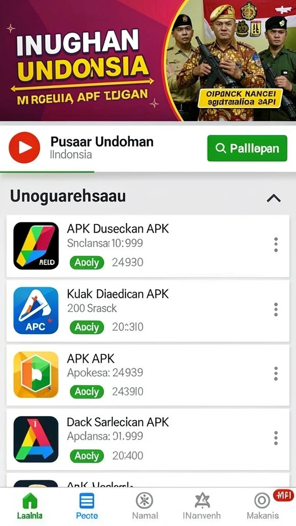 Beragam pilihan permainan menarik untuk semua pemain.