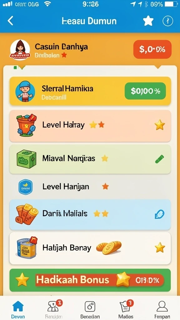Tampilan antarmuka utama JOYPUTAR yang menarik.