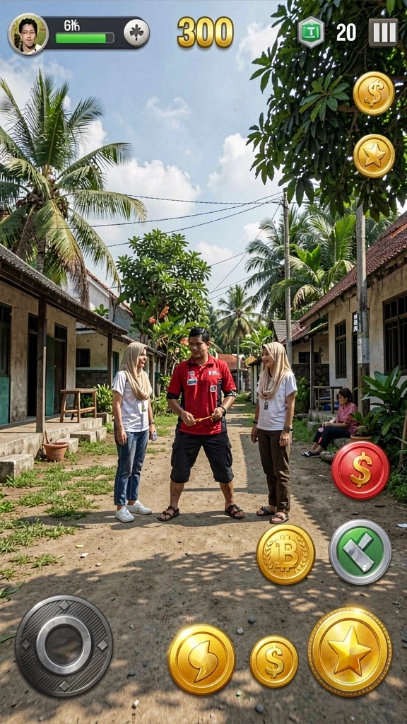 Tampilan menu utama KILAUWIN yang menarik.
