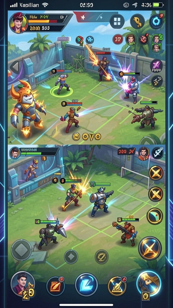 Fitur multiplayer untuk bermain bersama teman dengan mudah.