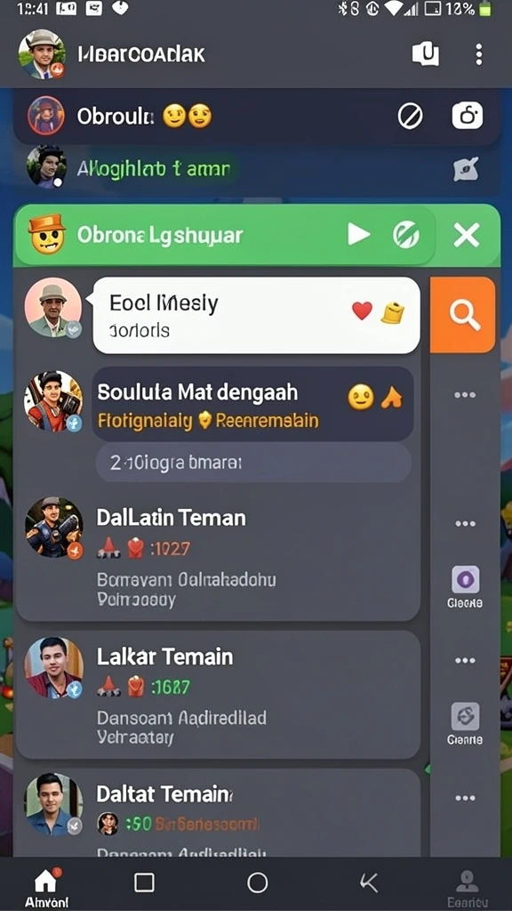 Screenshot menampilkan kategori video komedi terbaru.