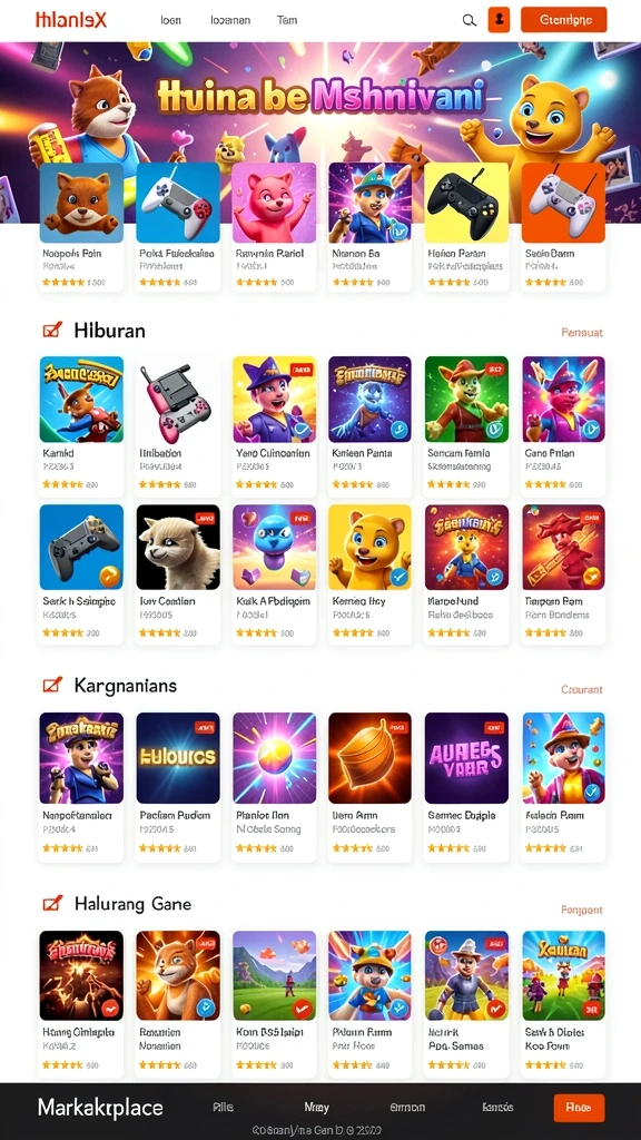 Screenshot ketiga menampilkan sistem peningkatan karakter yang menarik.