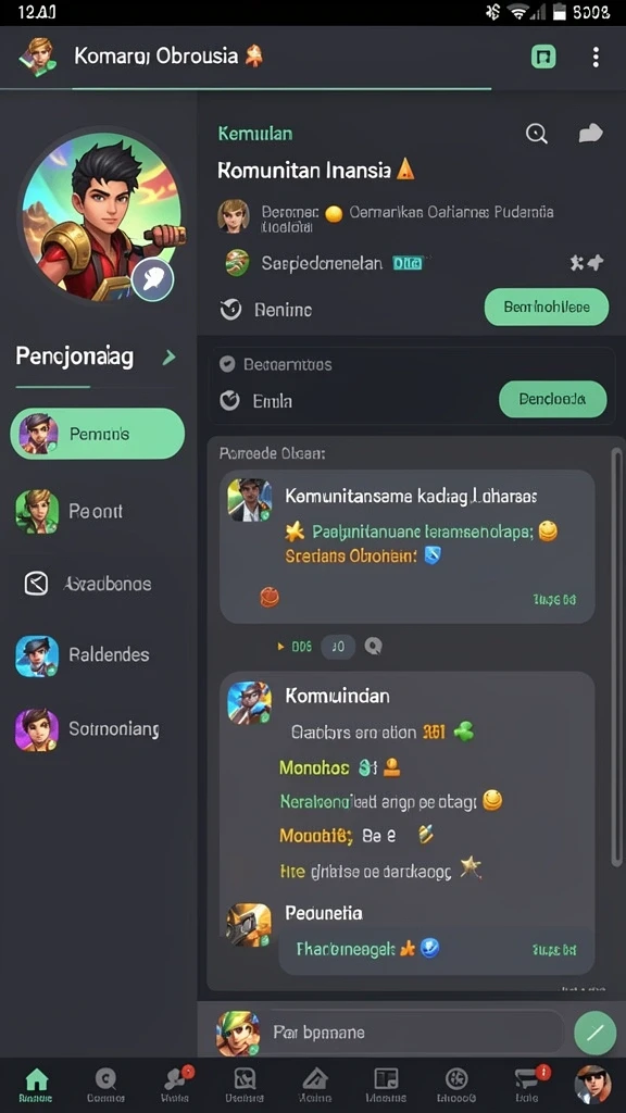Tampilan antarmuka yang menarik dan mudah digunakan.