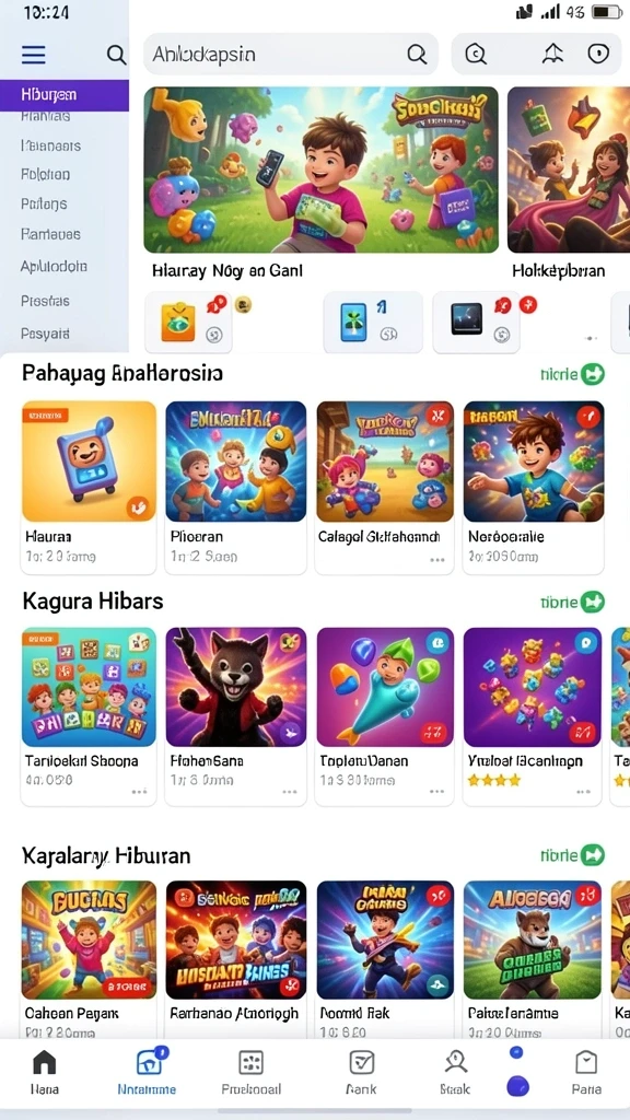 Tampilan antarmuka yang menarik dan mudah digunakan.