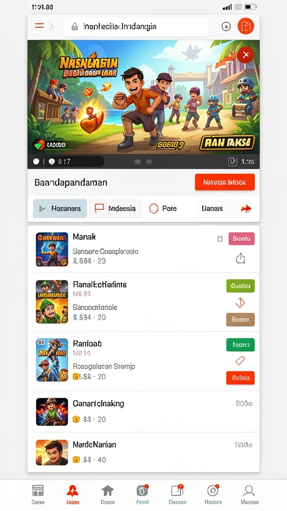 Screenshot dari misi yang menantang dan seru.