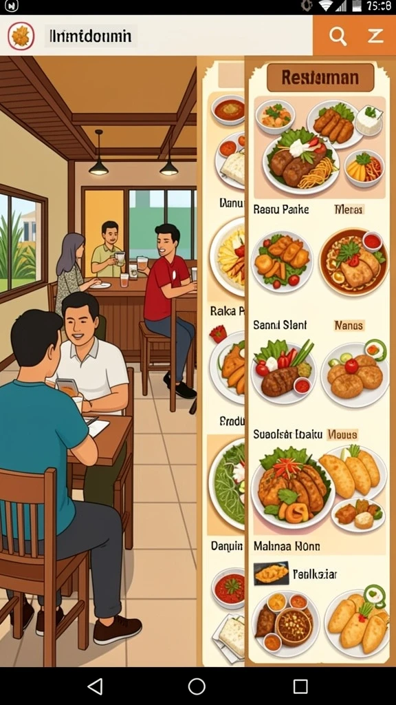 Fitur keamanan yang menjamin privasi data pengguna.