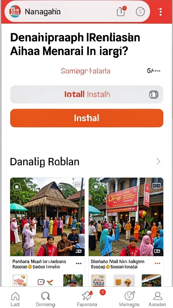 Misi petualangan yang menegangkan di dalam game.