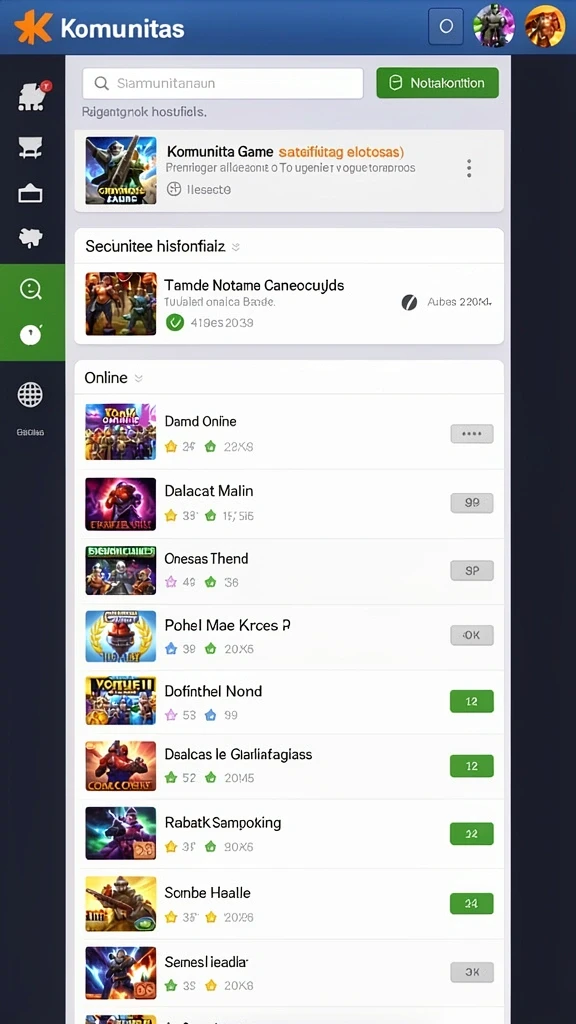 Tampilan awal game dengan grafik memukau.
