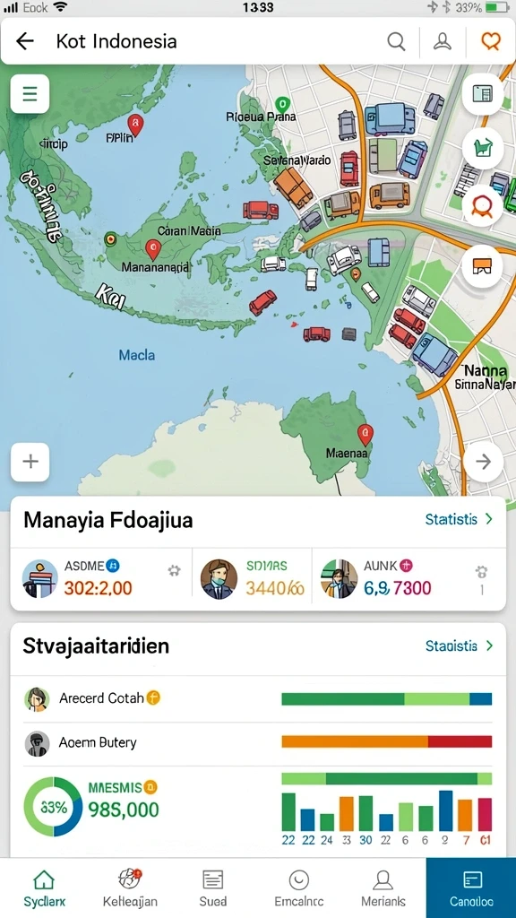 Fitur permainan multiplayer yang memungkinkan bersaing dengan teman.