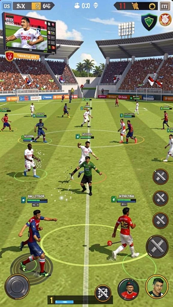 Tangkapan layar gameplay yang seru dan menegangkan.
