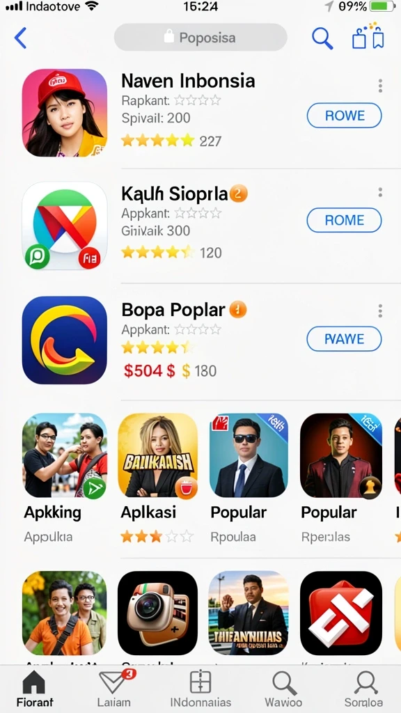 Tampilan antarmuka yang menarik dan mudah dipahami.