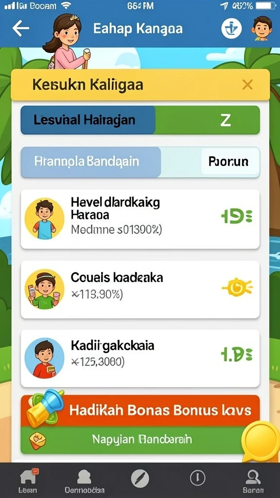 Interaksi sosial yang menyenangkan antar pemain.