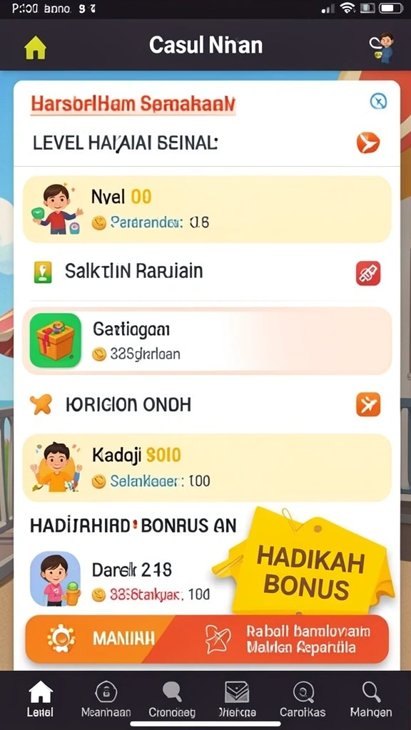 Momen mendebarkan saat melewati rintangan.