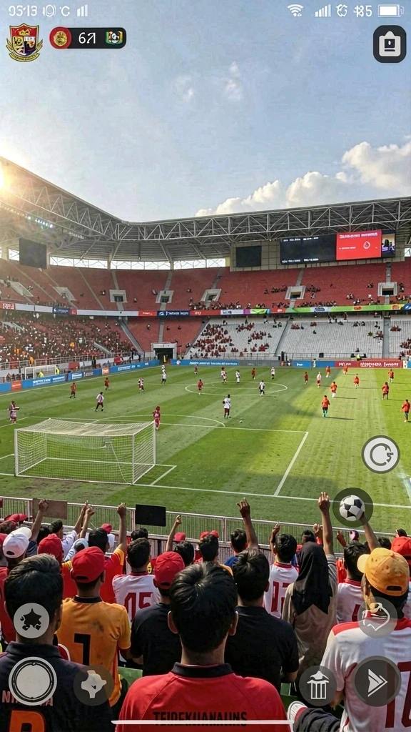 Screenshot dari mode permainan yang seru dan menantang.