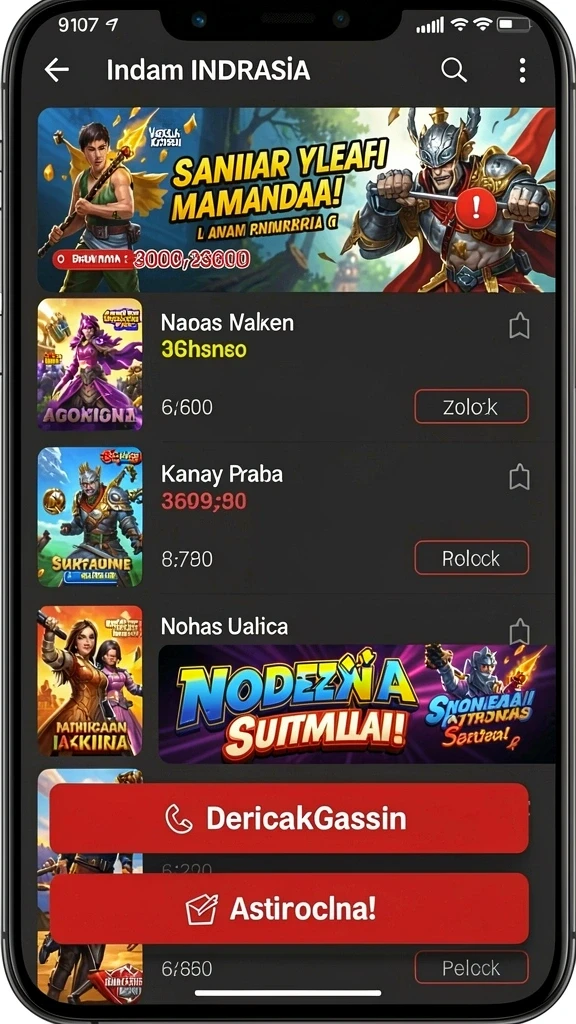 Grafis yang memukau dan detail karakter.