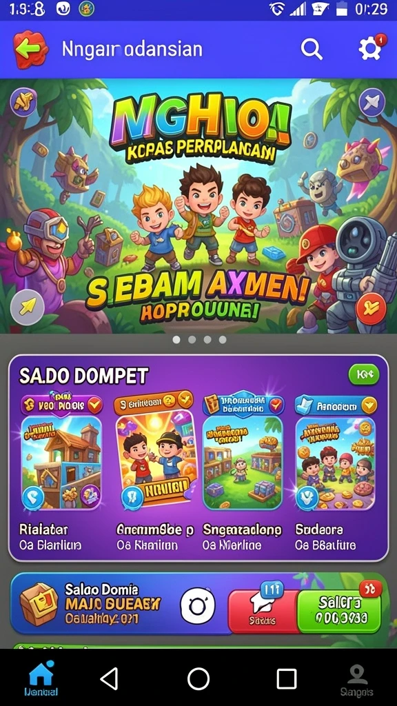 Tampilan antarmuka yang menarik dan mudah dipahami.