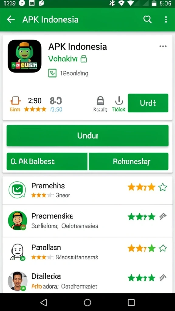 Tampilan antarmuka pengguna yang modern dan menarik.