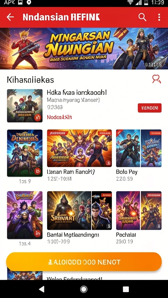 Grafis berkualitas tinggi yang membuat permainan semakin seru.