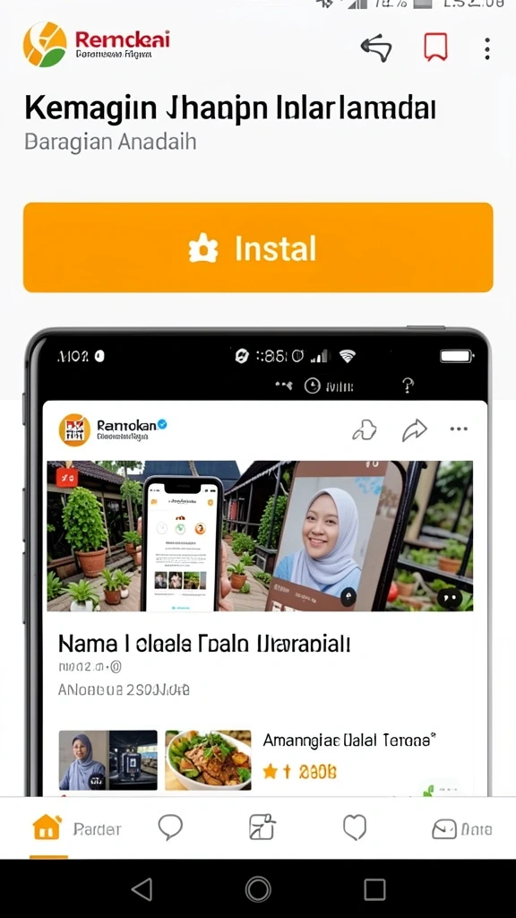 Tampilan antarmuka yang menarik dan mudah digunakan.