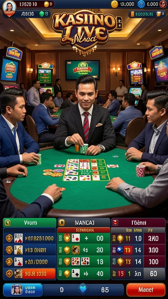 Fitur multiplayer yang memungkinkan tantangan antar pemain.