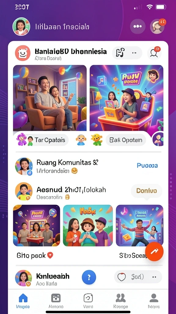 Antarmuka pengguna yang modern dan intuitif.