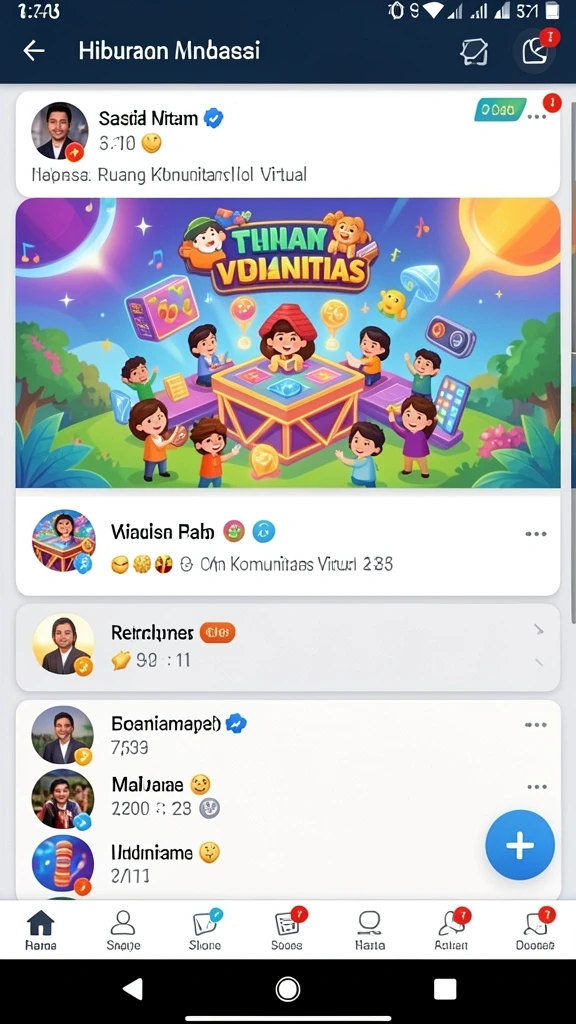 Tampilan antarmuka yang user-friendly.