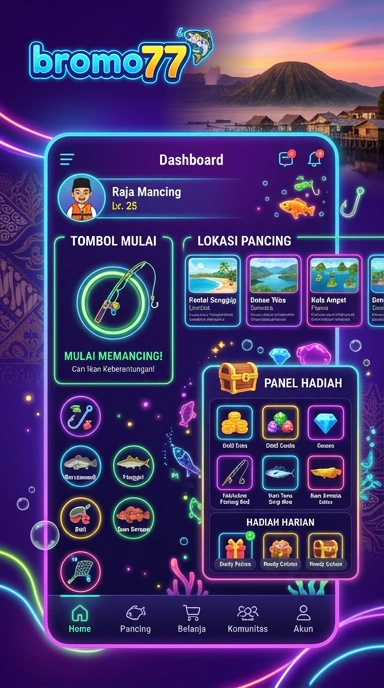 bromo77 — menu pengaturan